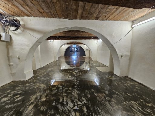 Première couche de la barrière humide